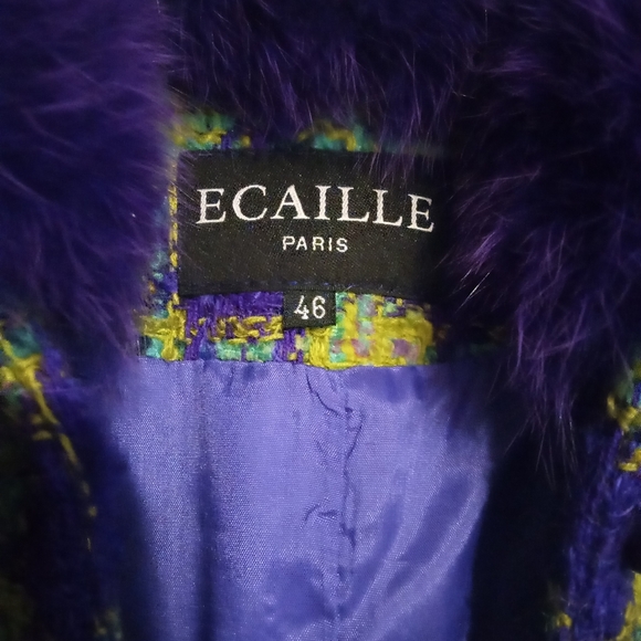 Ecaille Paris Wool Coat - Picture 3 of 4